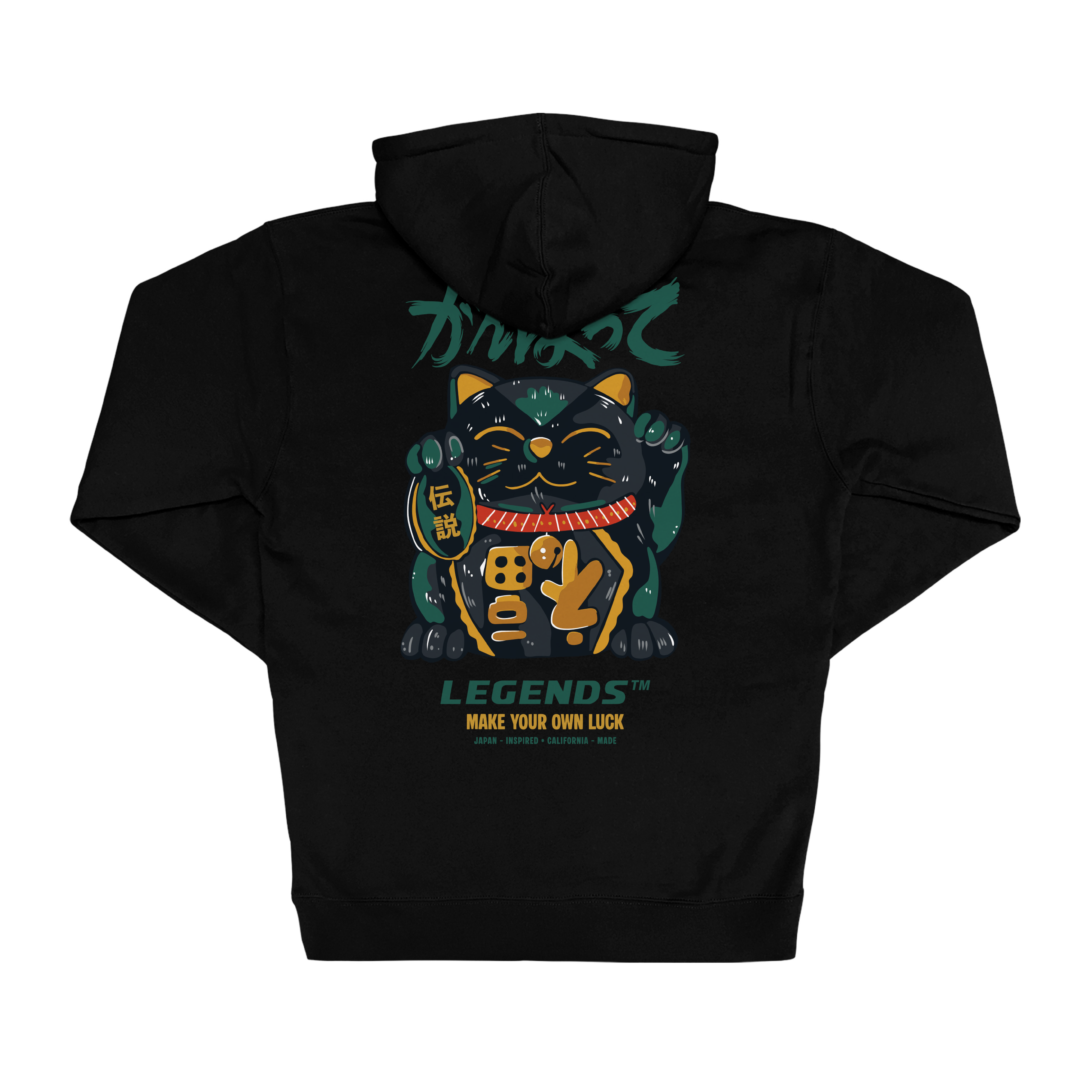 Hoodie - Black Your Luck