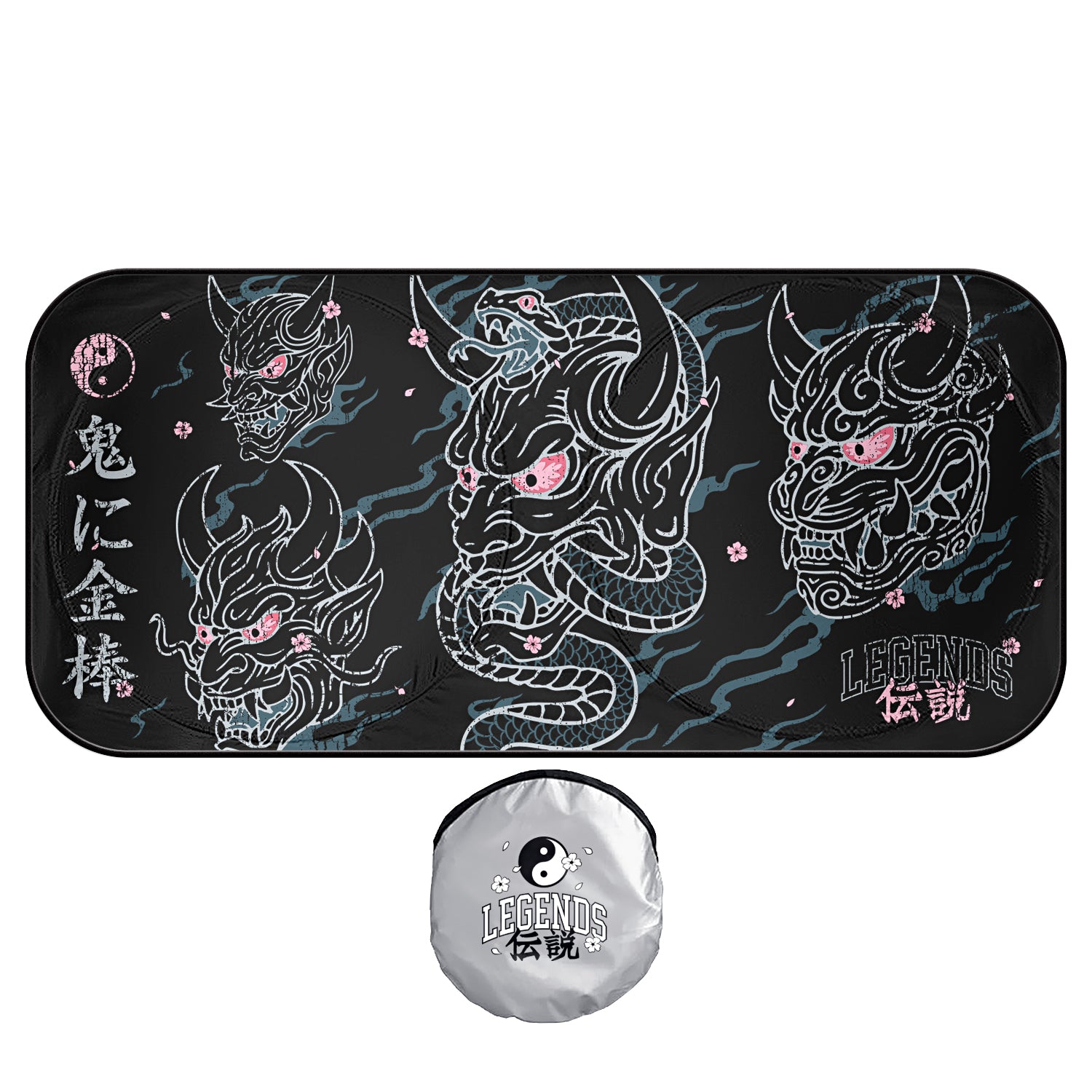 Sun Shade - Black Oni