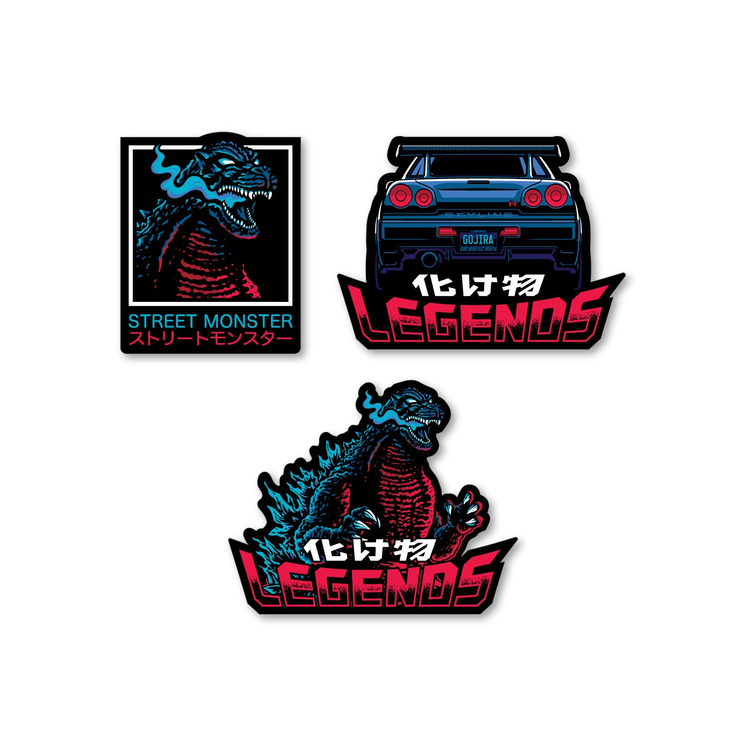 Sticker Pack - R34 Godzilla