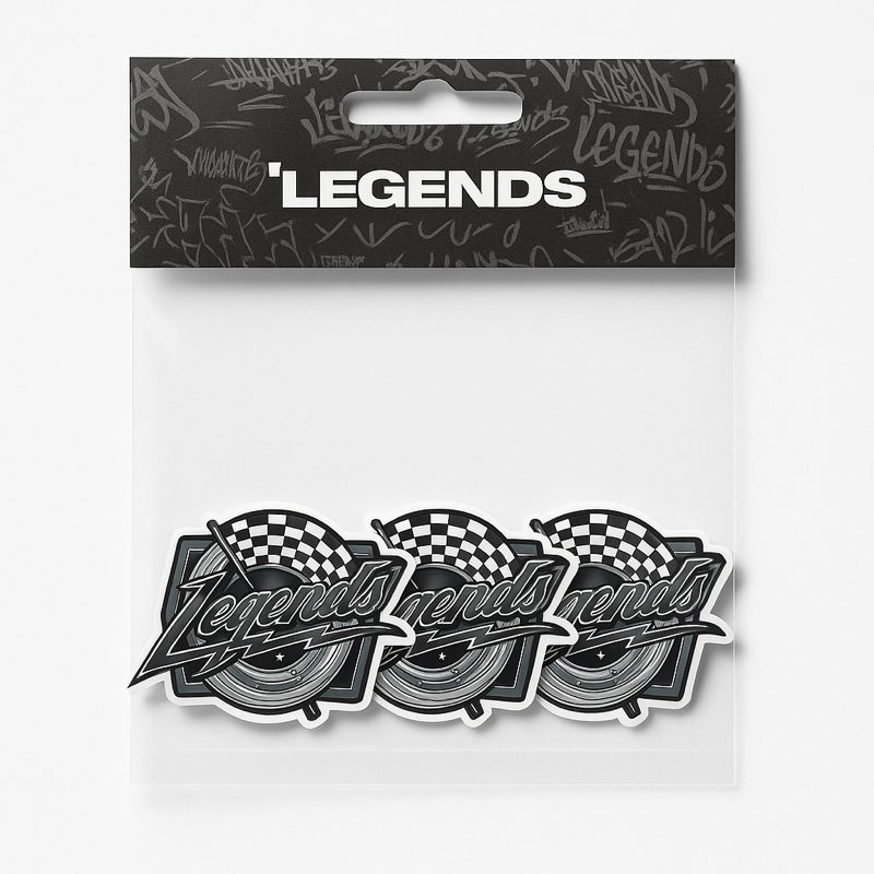 Sticker Pack - Black Street Supply