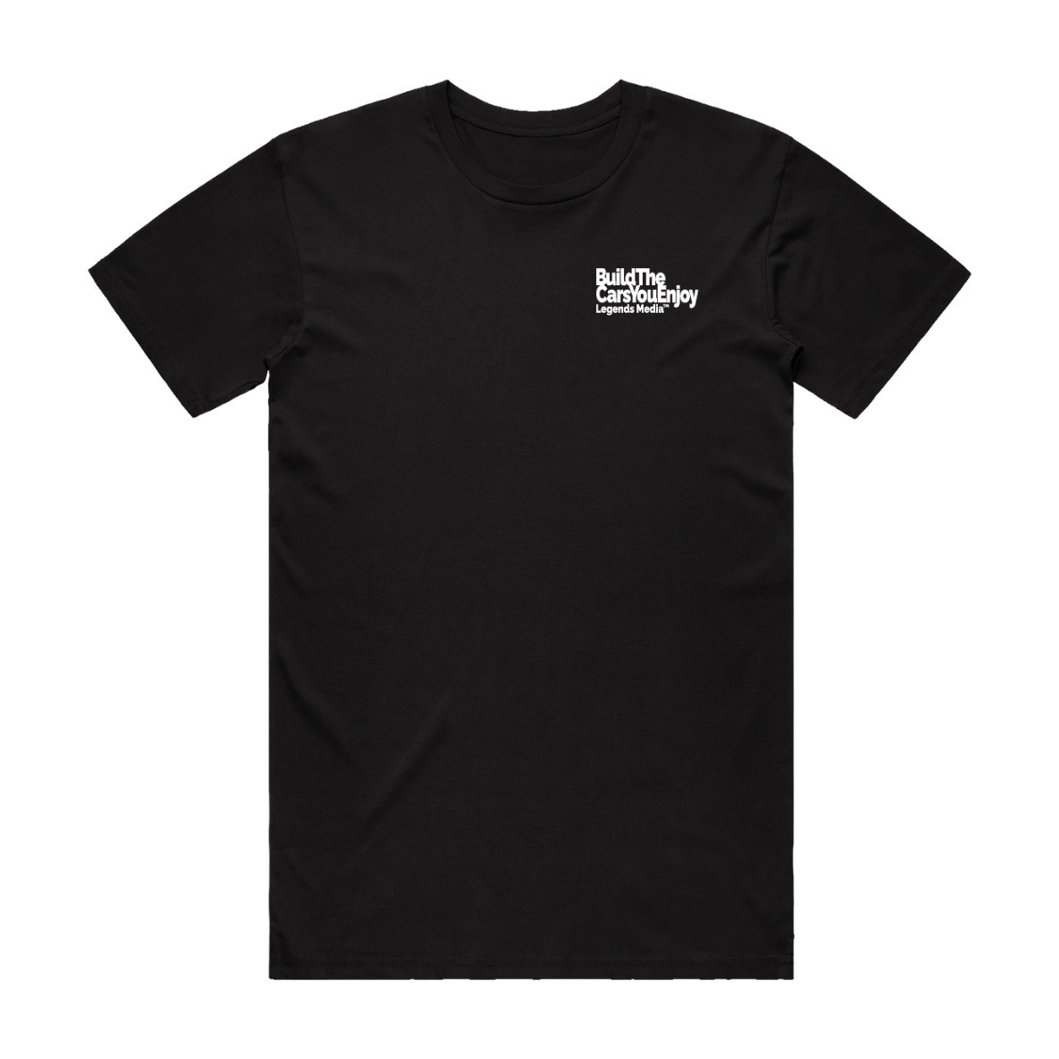 * Tshirt - Black Build The Cars You Enjoy