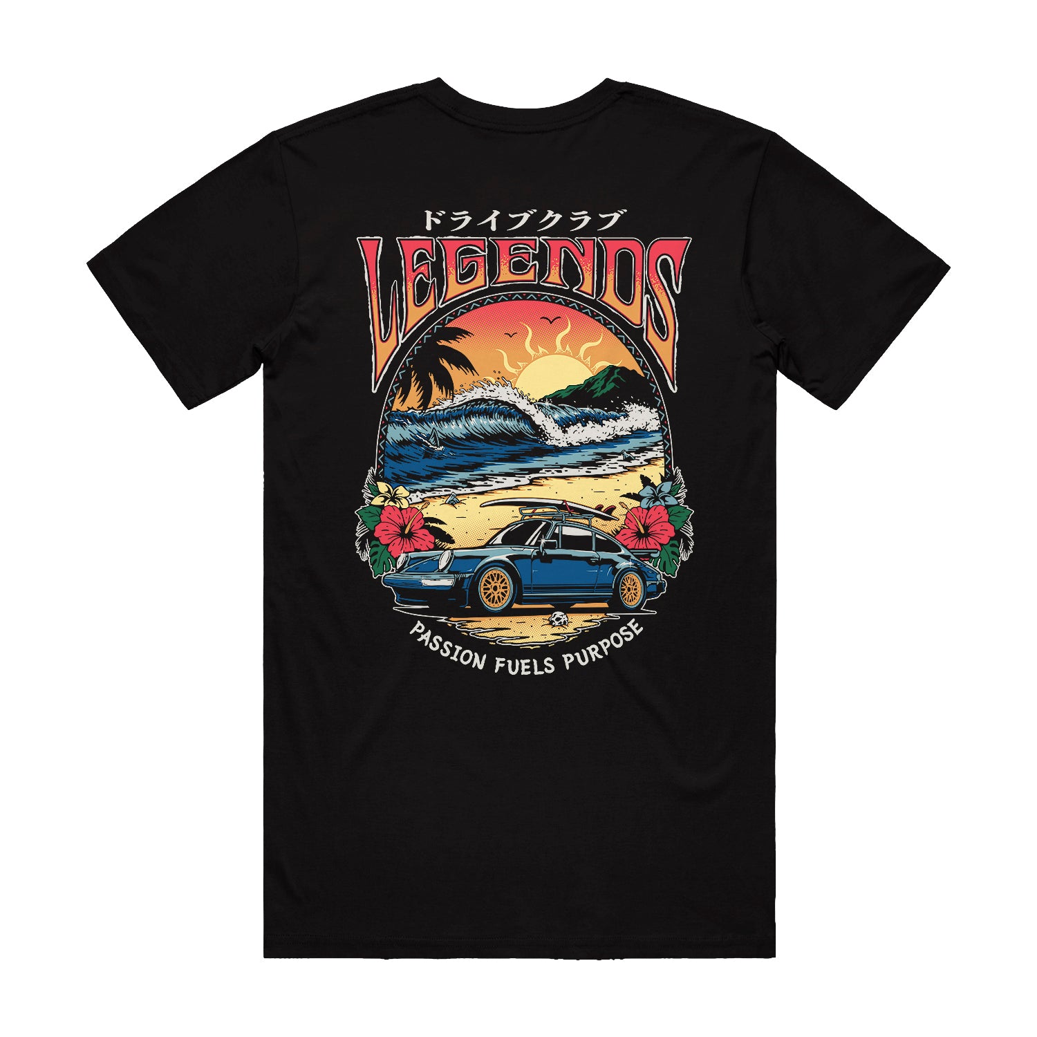Tshirt - Black Endless Summer