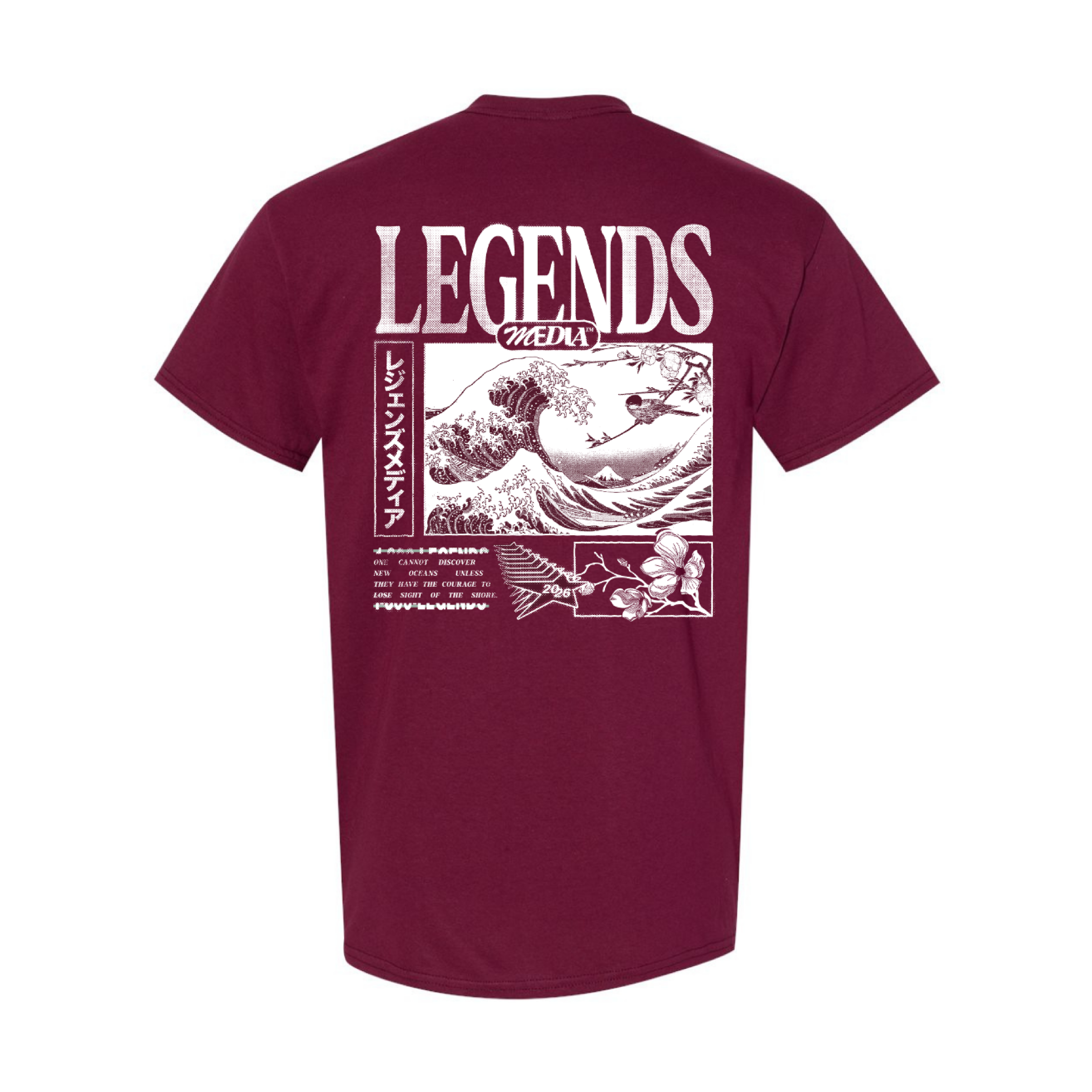 Tshirt - Maroon Nami
