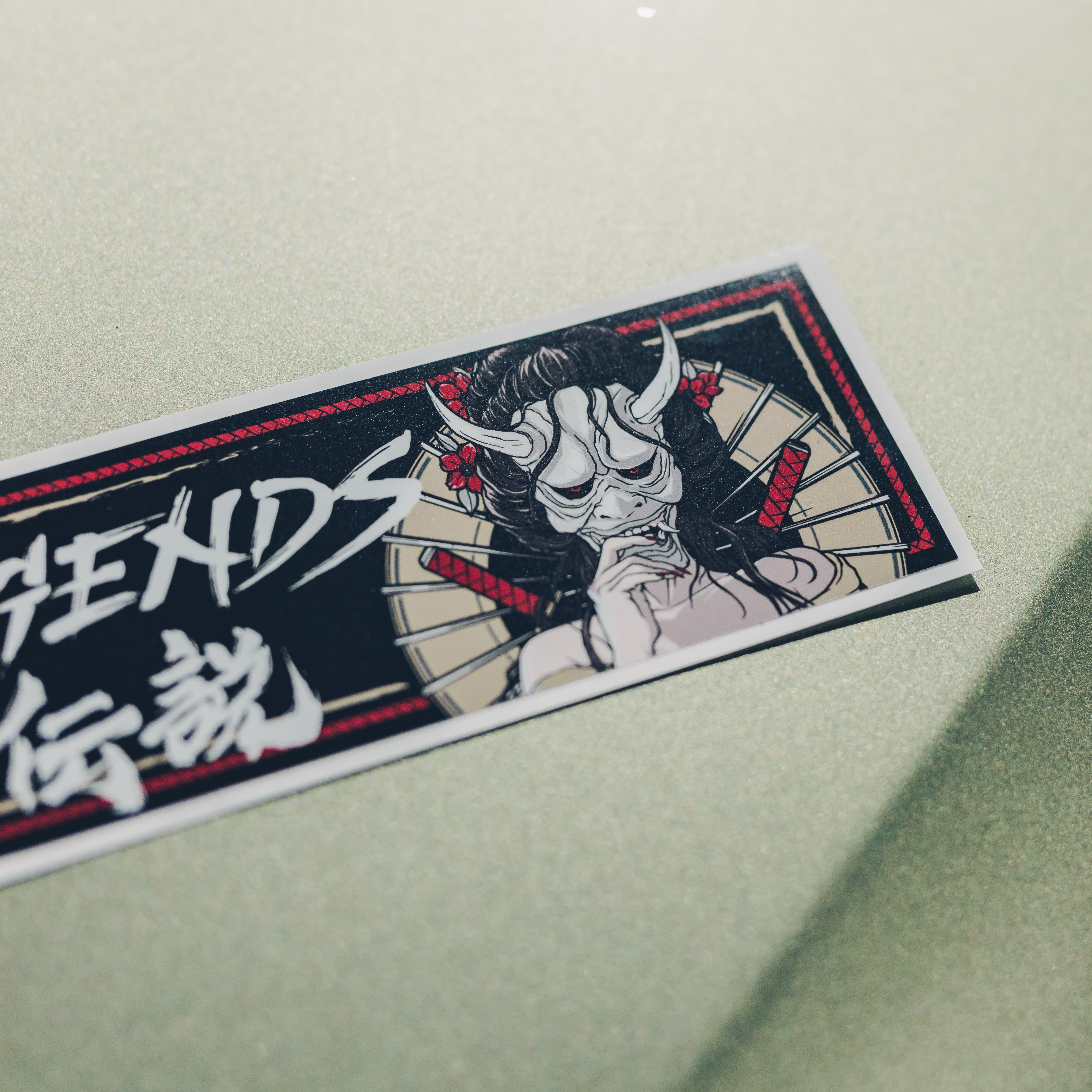 Box Sticker - Black Geiko